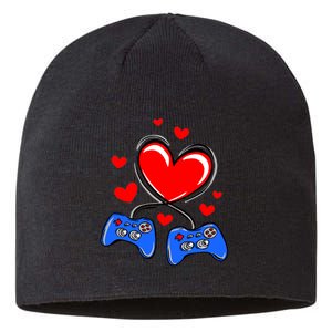 Love Gaming Video Games Funny Sustainable Beanie