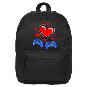 Love Gaming Video Games Funny 16 in Basic Backpack