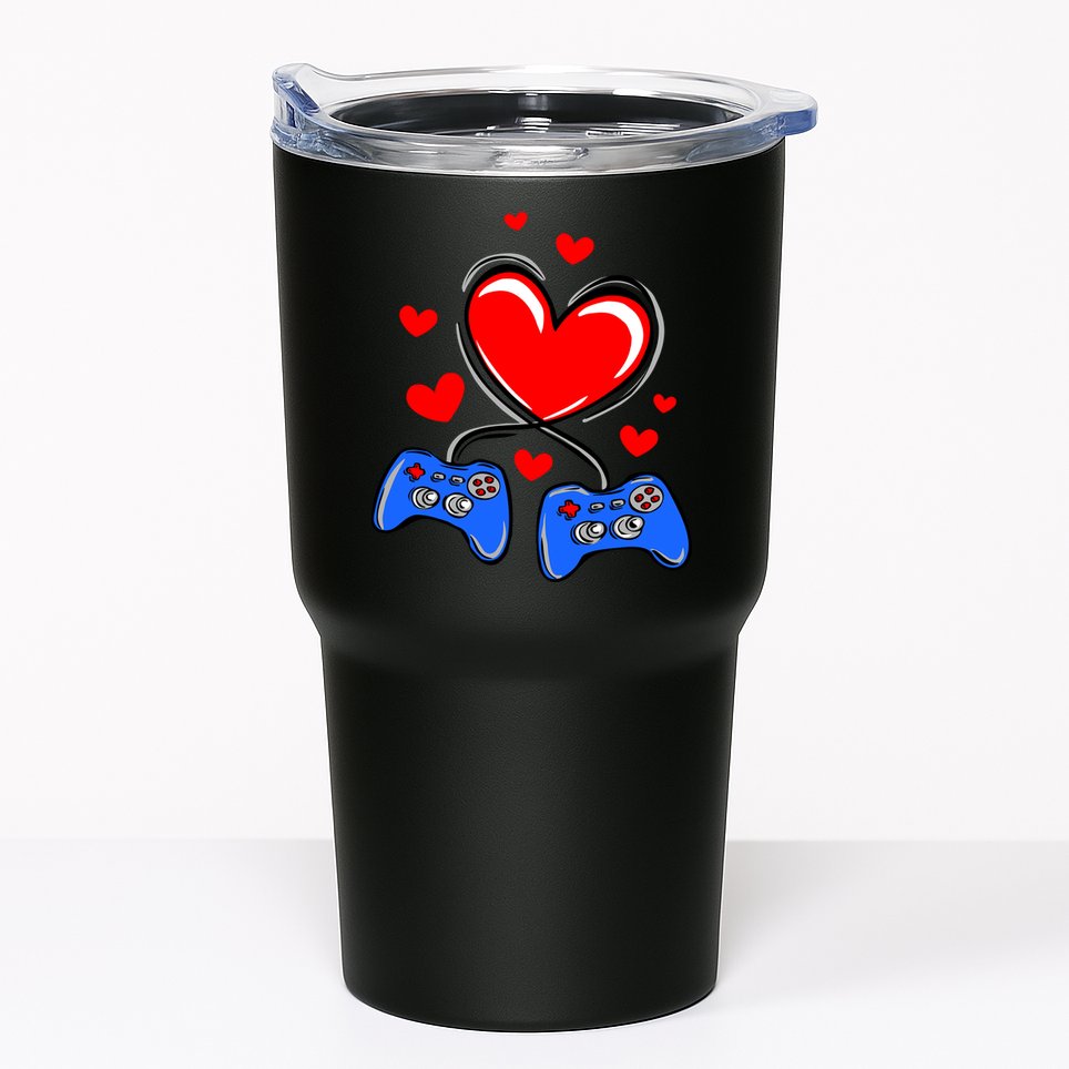 Love Gaming Video Games Funny Tumbler