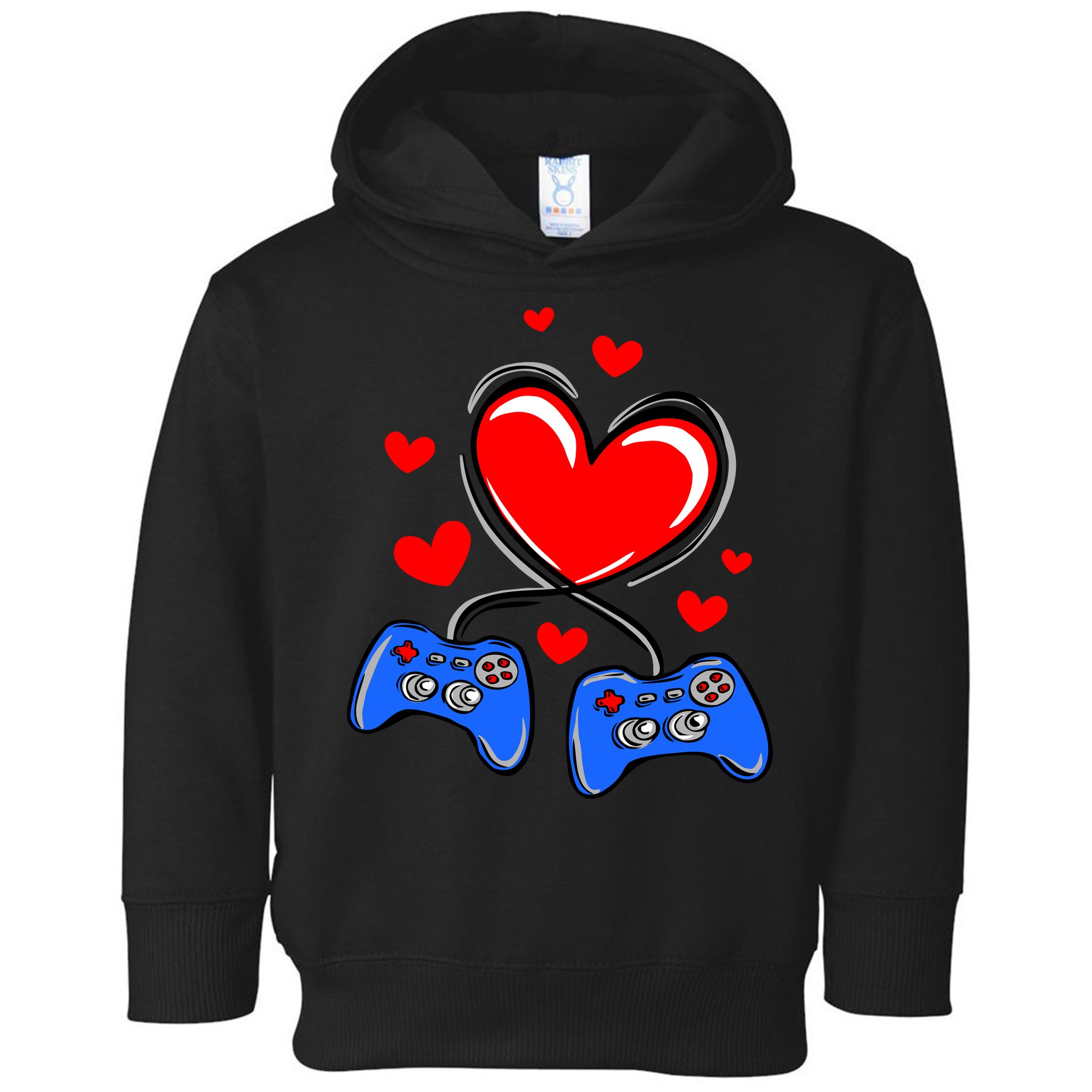 Love Gaming Video Games Funny Toddler Hoodie