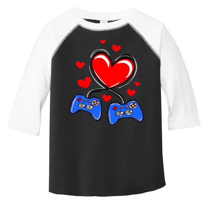 Love Gaming Video Games Funny Toddler Fine Jersey T-Shirt