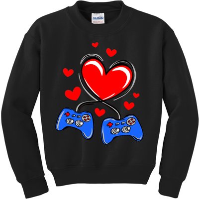 Love Gaming Video Games Funny Kids Sweatshirt