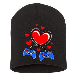 Love Gaming Video Games Funny Short Acrylic Beanie