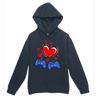 Love Gaming Video Games Funny Urban Pullover Hoodie