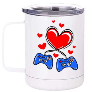 Love Gaming Video Games Funny 12 oz Stainless Steel Tumbler Cup