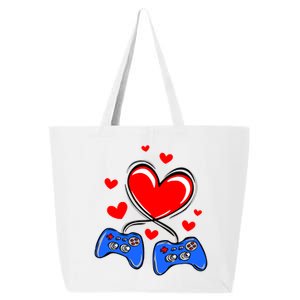 Love Gaming Video Games Funny 25L Jumbo Tote