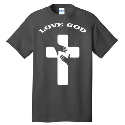 Love God Cross Tall T-Shirt