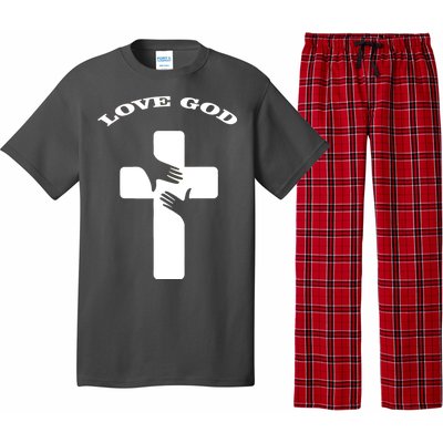 Love God Cross Pajama Set