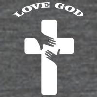 Love God Cross Flatbill Hat