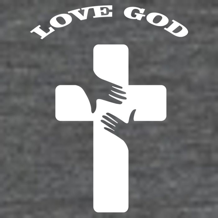 Love God Cross Flatbill Hat
