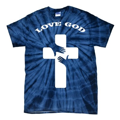 Love God Cross Tie-Dye T-Shirt