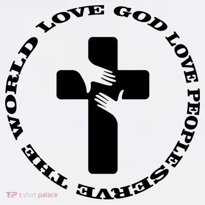 Love God People The World T-Shirt
