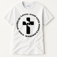 Love God People The World Tall T-Shirt