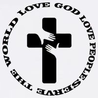 Love God People The World Flatbill Hat