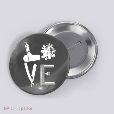 Love Hairstylist Button