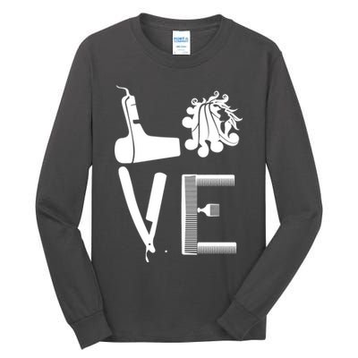 Love Hairstylist Tall Long Sleeve T-Shirt