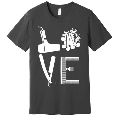 Love Hairstylist Premium T-Shirt
