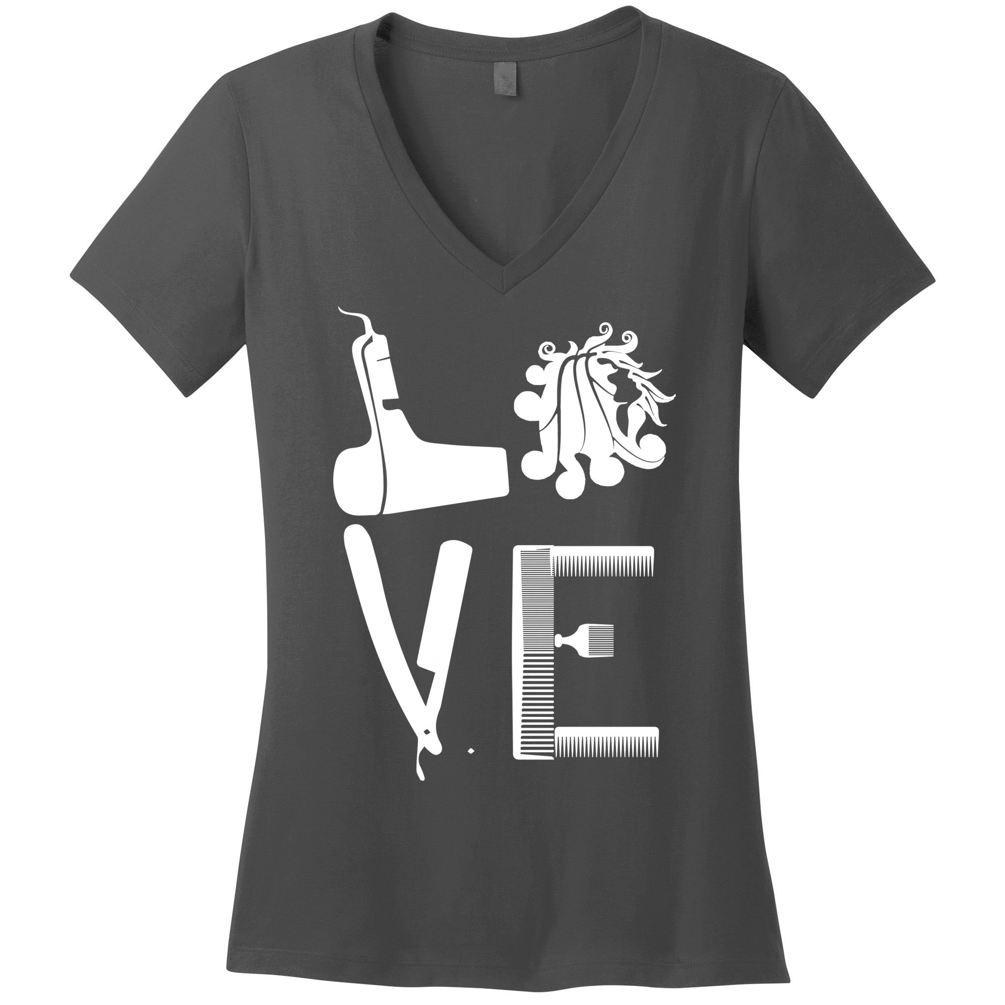 Love Hairstylist Women's V-Neck T-Shirt