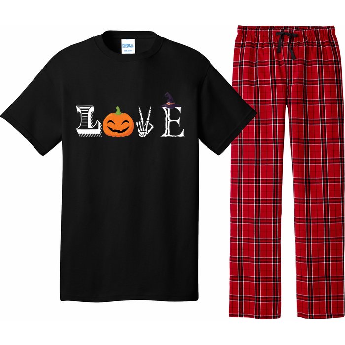 Love Halloween Pajama Set