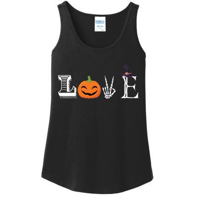 Love Halloween Ladies Essential Tank