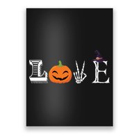 Love Halloween Poster