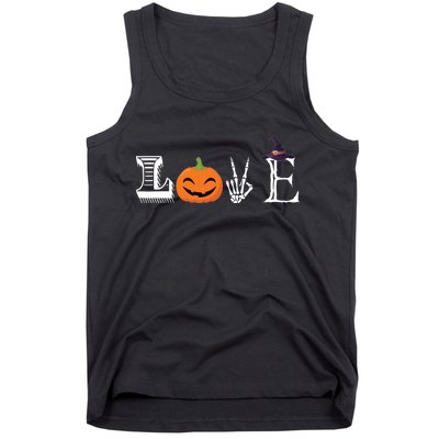 Love Halloween Tank Top