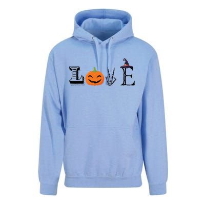 Love Halloween Unisex Surf Hoodie