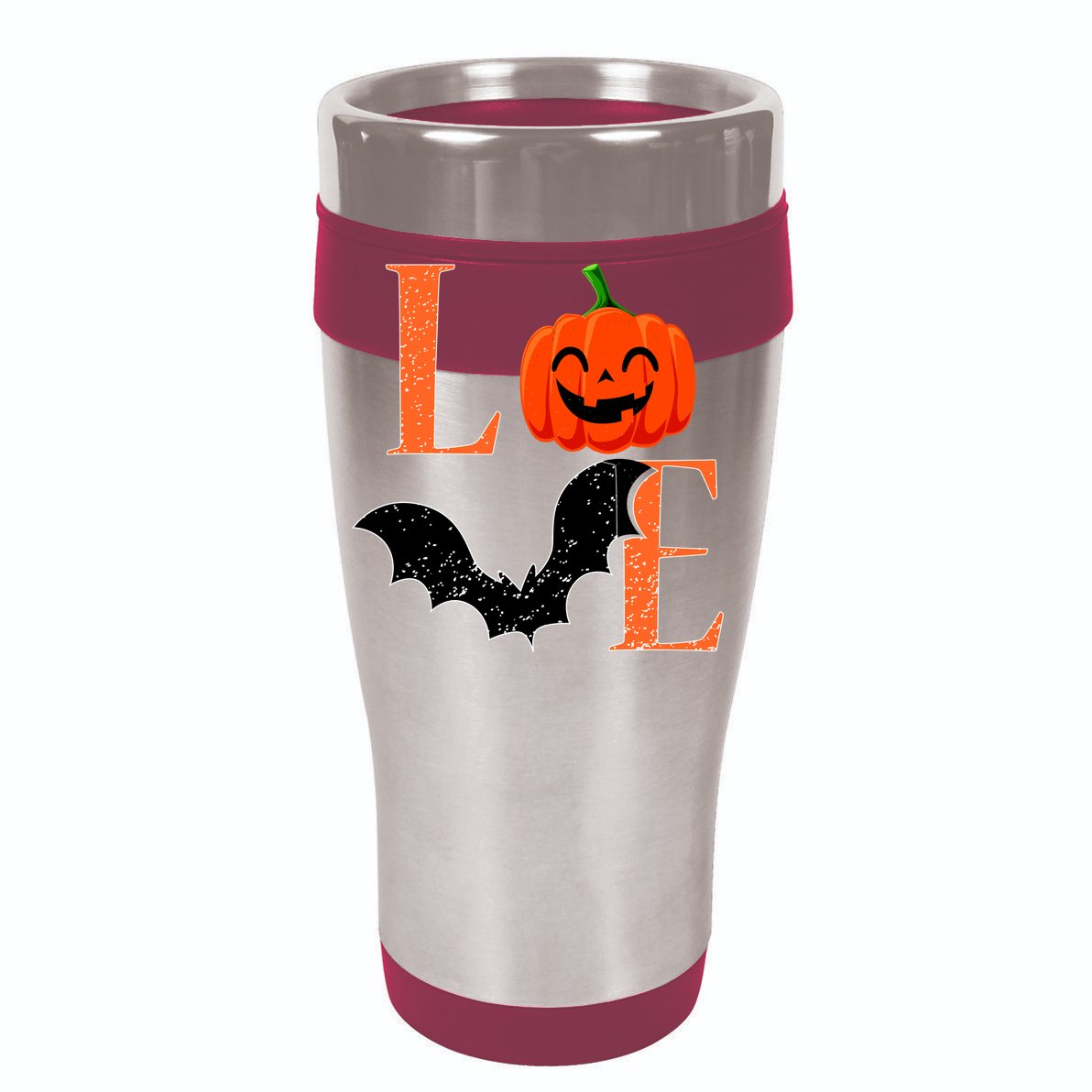 Love Halloween Pumpkin Bat Sustainable Bucket Hat