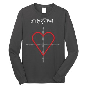 Love Heart Math Equation Long Sleeve Shirt