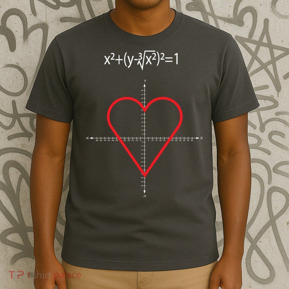 Love Heart Math Equation T-Shirt