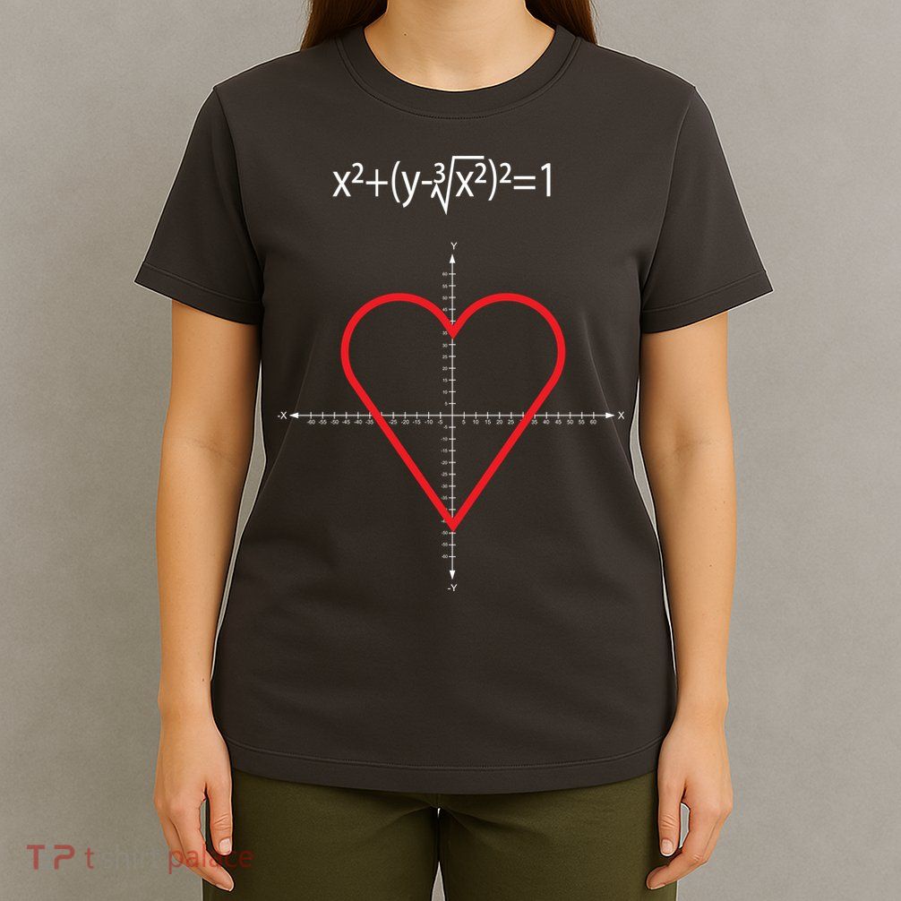 Love Heart Math Equation T-Shirt