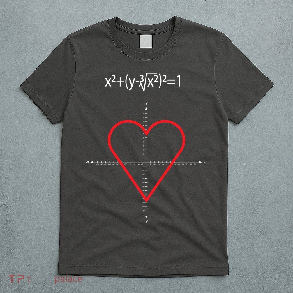 Love Heart Math Equation T-Shirt