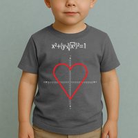 Love Heart Math Equation Toddler T-Shirt