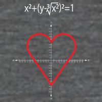 Love Heart Math Equation Toddler T-Shirt
