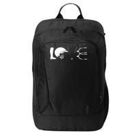 Love Horseback Riding Horse Fan City Backpack