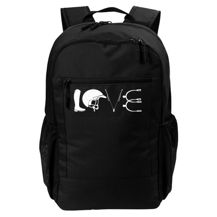 Love Horseback Riding Horse Fan Daily Commute Backpack