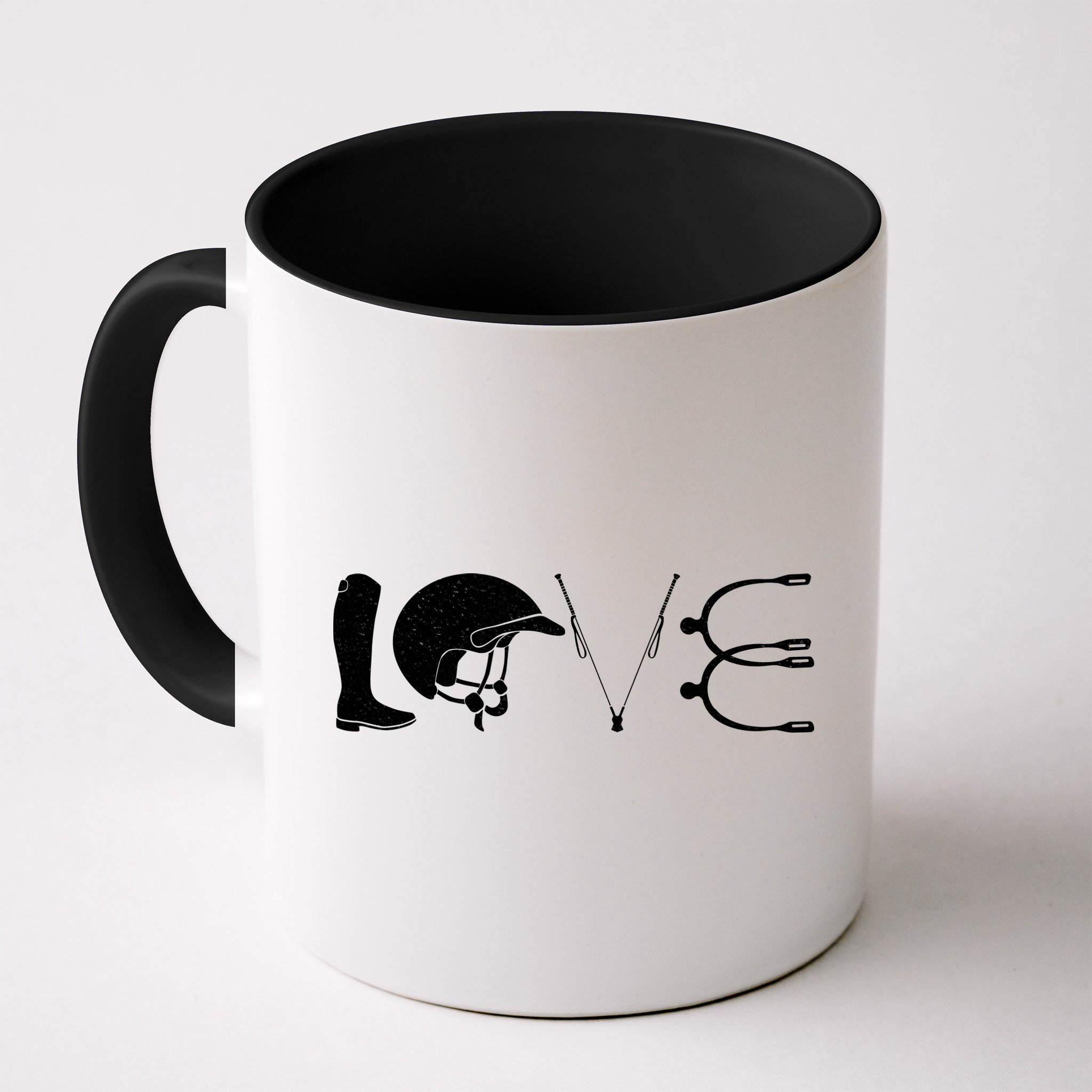 Love Horseback Riding Horse Fan Mug