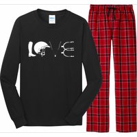 Love Horseback Riding Horse Fan Long Sleeve Pajama Set