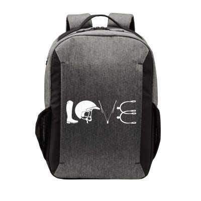 Love Horseback Riding Horse Fan Vector Backpack