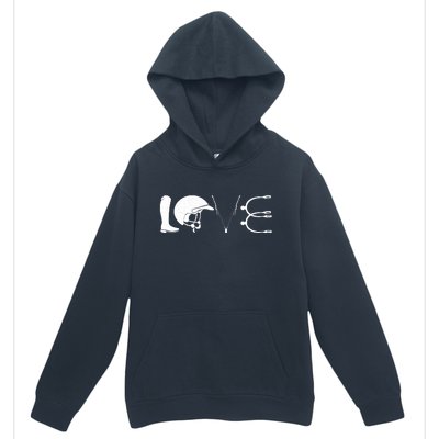 Love Horseback Riding Horse Fan Urban Pullover Hoodie