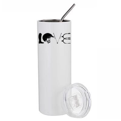 Love Horseback Riding Horse Fan Stainless Steel Tumbler