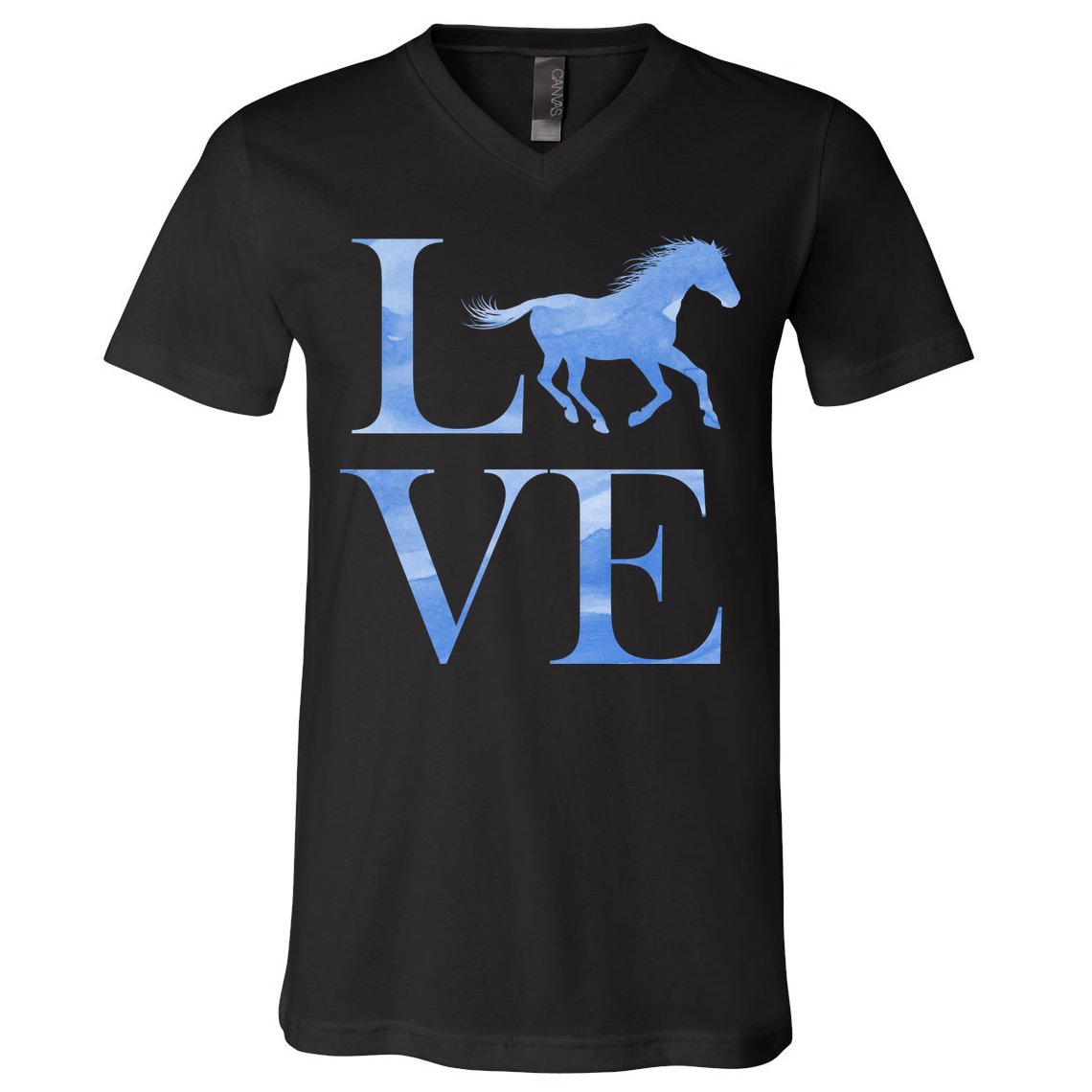 Love Horses V-Neck T-Shirt