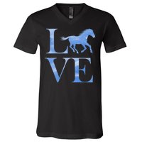 Love Horses V-Neck T-Shirt