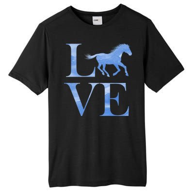 Love Horses Tall Fusion ChromaSoft Performance T-Shirt