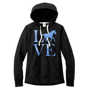 Love Horses Women's Fleece Hoodie