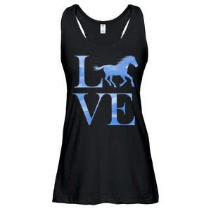 Love Horses Ladies Essential Flowy Tank