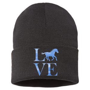 Love Horses Sustainable Knit Beanie