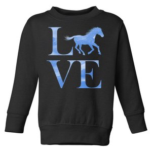 Love Horses Toddler Sweatshirt