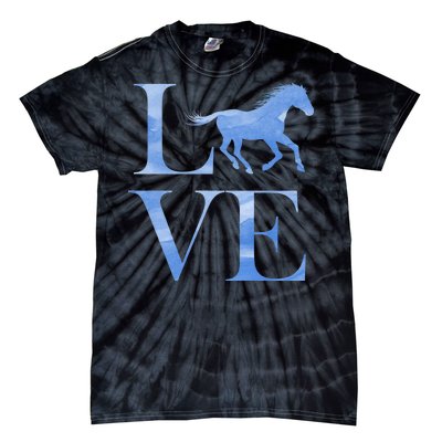 Love Horses Tie-Dye T-Shirt