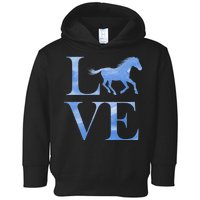 Love Horses Toddler Hoodie